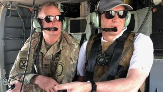 Mark Green In Iraq as USAID Administrator, 2018.